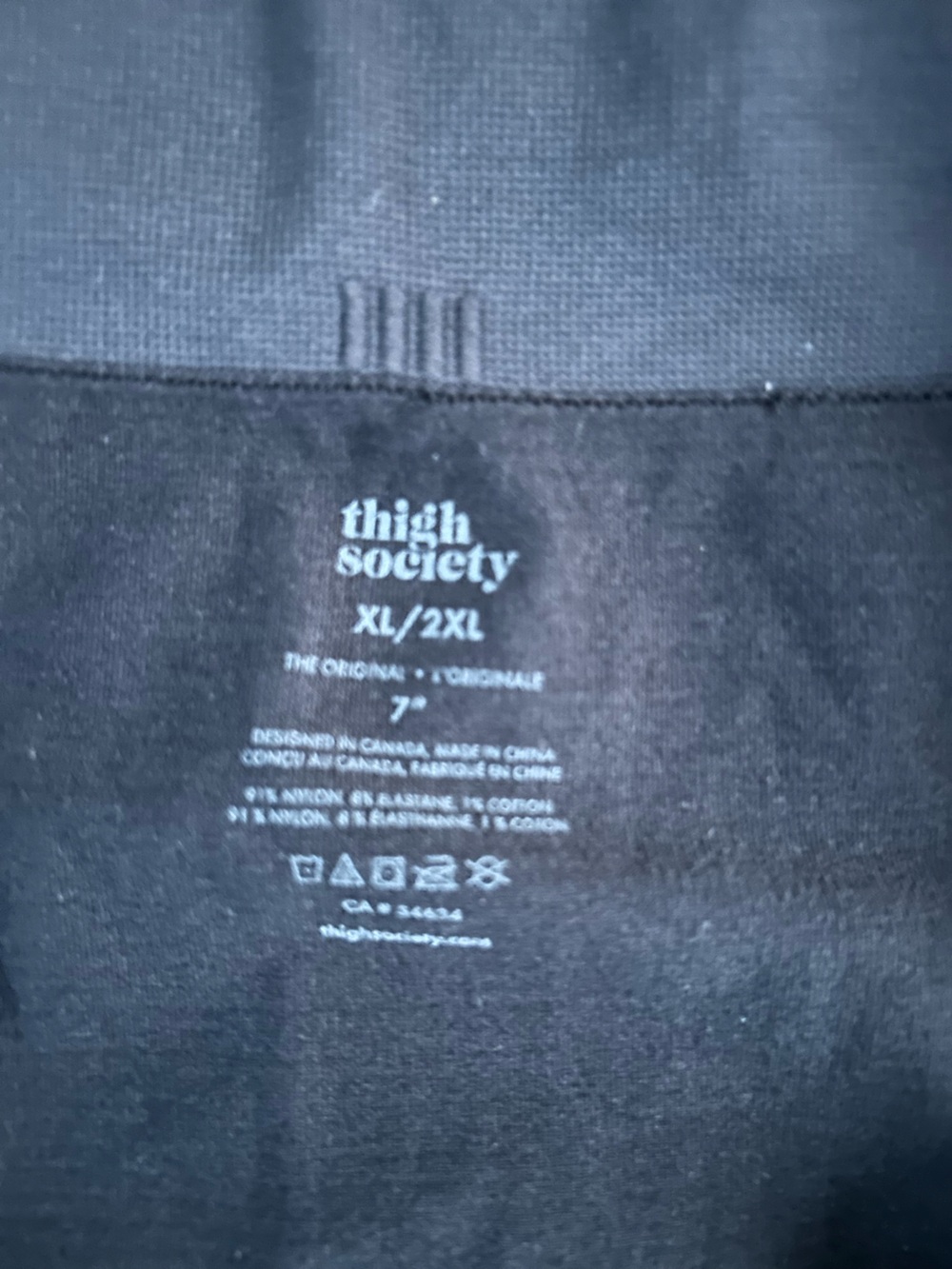Thigh Society Stretch Pocket  Duo - Navy & Black - Picture 7 of 7